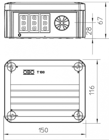 T 100 WB 6S 3x2
