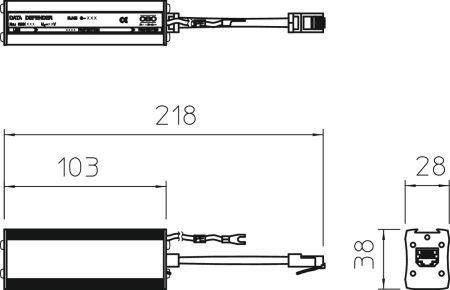 RJ45 S-ATM 8-F