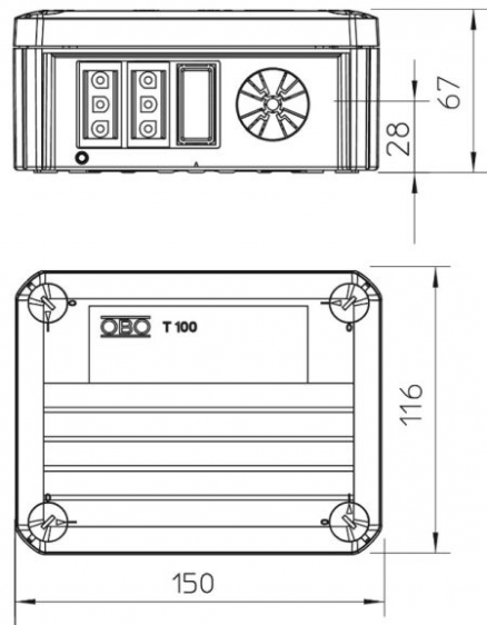 T 100 WB 2W3 2S3
