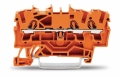 2002-1302 TOPJOBS złączka 3-przewodowa 2,5 mm² pomarańczowa
